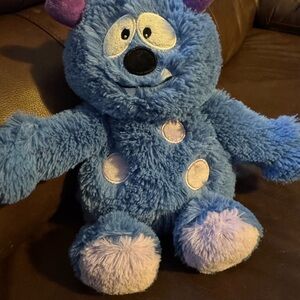 Blue and Purple Plush Monster warmies